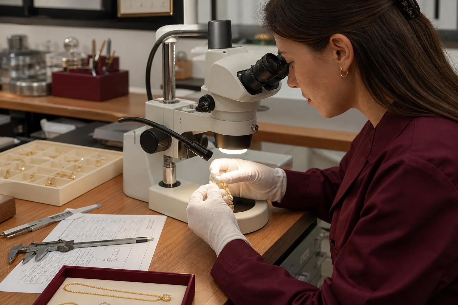 Jewelry quality inspection